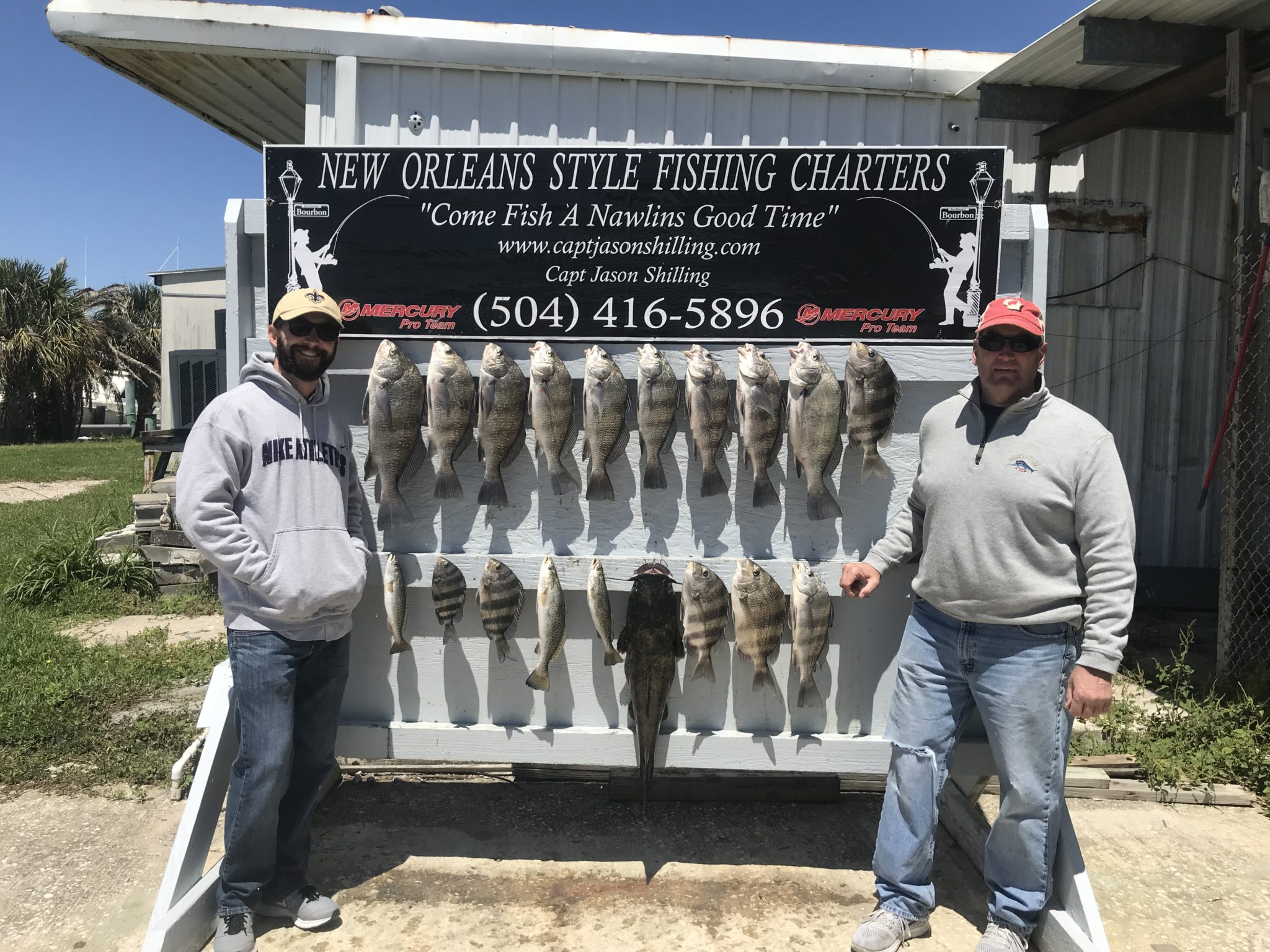 Louisiana charter fishing license