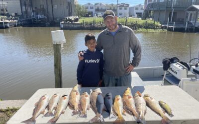 Fishing after Hurricane Ida